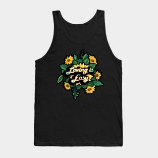 Loving Is Easy Sunflower Tank Top